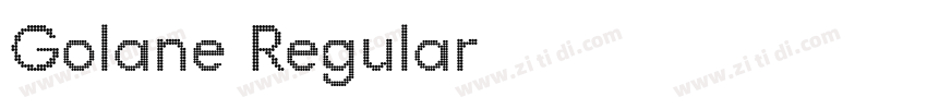Golane Regular字体转换
